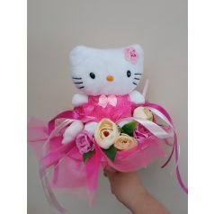 Hello Kitty ballagó csokor