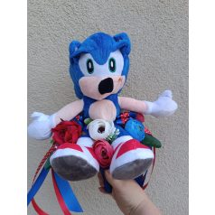 Sonic ballagó csokor