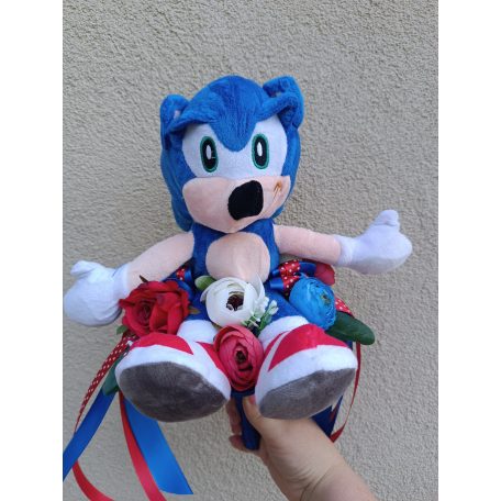 Sonic ballagó csokor